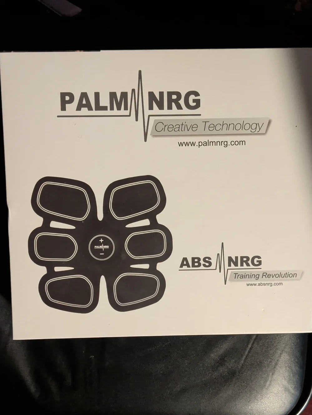 ABS NRG Black Muscle Stimulator Pad -